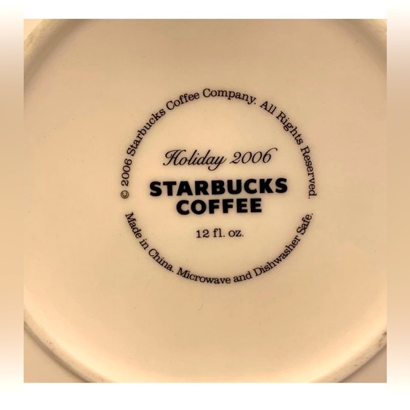 2006~New rare Starbucks Cup & matching saucer. - Picture 7 of 7